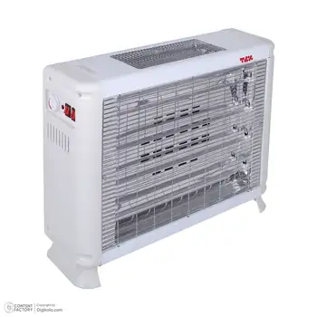 بخاری برقی زمینی برفاب مدل QH_3000 دارای فن، سیستم قطع خودکار