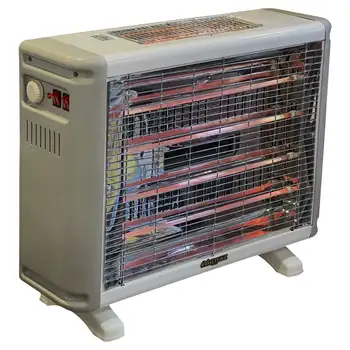 بخاری برقی آکماز مدل 6 شعله فن سانتیوفیوژی فلزی