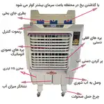 کولر ابی آکماز 36000 با جایخی ریموت دار پلاس PLUS thumb 9